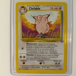 Clefable 17/64 NM/LP Non-Holo Rare Jungle Pokemon TCG Trading Card WOTC 1999 - Image 1
