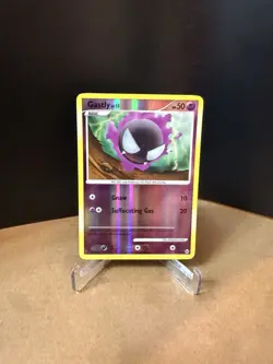 Pokemon TCG Gastly Arceus Card 64/99 Reverse Holo - Image 1