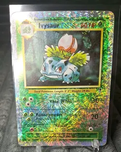 READ!! Ivysaur Legendary Collection 2002 Reverse Holo Pokemon Card 47/110 MP - Image 1