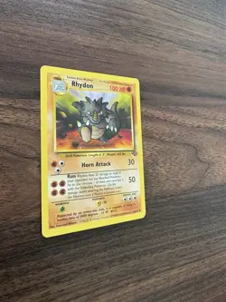 Rhydon 45/64 Jungle Regular - Pokemon Card LP - Image 2