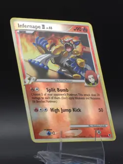 Infernape 43/111 - Rising Rivals Reverse Holo - LP Pokemon Card TCG - Image 3