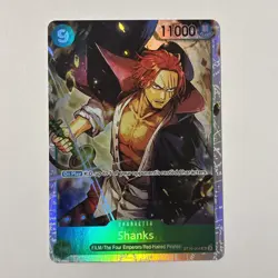 Shanks ST16-004 Premium Booster Reprint Foil One Piece Trading Cards - Image 1