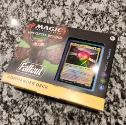 Magic the Gathering MtG Universes Beyond: Fallout Mutant Menace Commander Deck - Image 1
