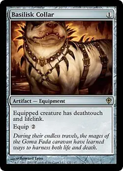 MTG - Basilisk Collar Worldwake - Image 1