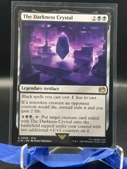 MTG The Darkness Crystal Final Fantasy Magic the Gathering NM - Image 1