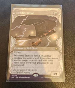Magic the Gathering - Jackdaw Savior - Bloomburrow - Showcase - MTG - Image 1