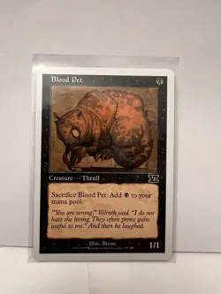 Blood Pet Classic MTG Core Set 6th Edition Regular - Image 1