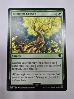 Rampant Growth Commander: the Lord of the Rings: Tales of Middle-Earth Regular - Image 1