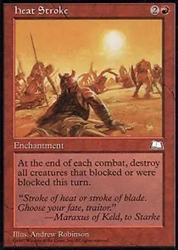 MTG - Heat Stroke Weatherlight - Image 1