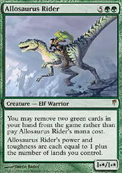 MTG - Allosaurus Rider ColdSnap - Image 1