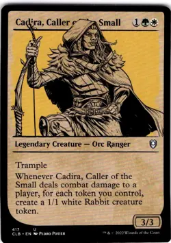 MTG Cadira, Caller of the Small (Showcase) Baldur's Gate Uncommon #417 - Image 1