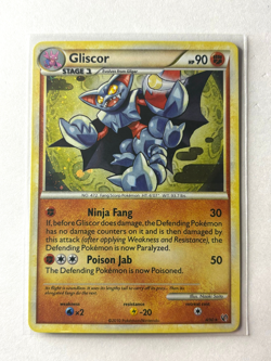 Gliscor - 4/90 - Holo Rare HGSS Undaunted Pokemon NM - Image 1