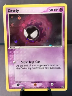 Pokemon TCG Gastly 63/112 & Haunter 34/112 FireRed & LeafGreen Reverse Holo LP - Image 2