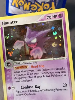 Pokemon TCG Gastly 63/112 & Haunter 34/112 FireRed & LeafGreen Reverse Holo LP - Image 5