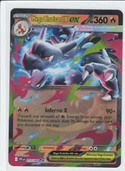 Mega Charizard X ex, 013/094 - XY Flashfire Ultra Rare Pokemon - Image 1