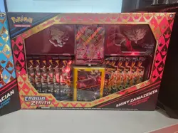 Pokemon Crown Zenith Shiny Zacian & Zamazenta Premium Figure Collection Box (2) - Image 3