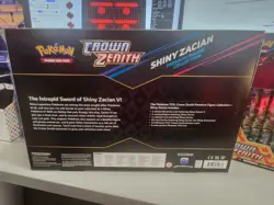 Pokemon Crown Zenith Shiny Zacian & Zamazenta Premium Figure Collection Box (2) - Image 4