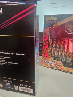 Pokemon Crown Zenith Shiny Zacian & Zamazenta Premium Figure Collection Box (2) - Image 5