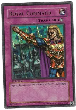 YUGIOH - ROYAL COMMAND LABYRINTH OF NIGHTMARE 1ST EDITION ULTRA RARE - LON-E080 - Image 1