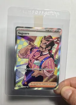Saguaro 255/193 (NM) IR Scarlet & Violet: Paldea Evolved 2023 Pokemon Card - Image 3