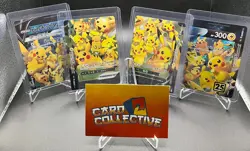 Pokemon Pikachu V-Union Japanese - 4x Cards 025 026 027 028 s8a 25th Anniversary - Image 1