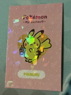 Pokemon Besties Bundle Of 5 Cracked Ice Holo Electric Card Peru - Image 3