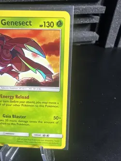 Pokemon TCG Shining Genesect Card Shining Legends 9/73 - Image 3