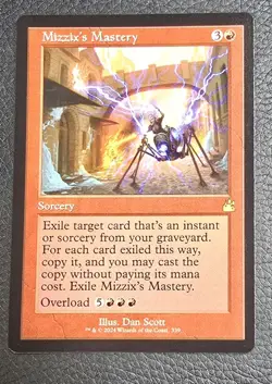 Mizzix's Mastery (Retro Frame) Ravnica Remastered Regular MTG NM Magic Card - Image 1