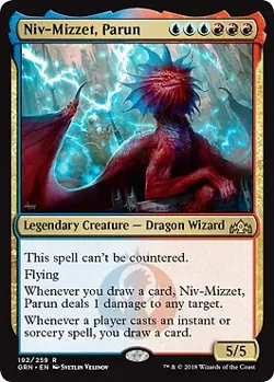 MTG - Niv-Mizzet, Parun - Foil, Guilds of Ravnica - Image 1