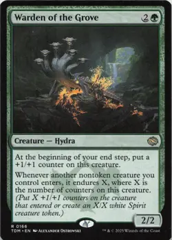 Warden of the Grove R Tarkir: Dragonstorm 166 - LP MTG - Image 1