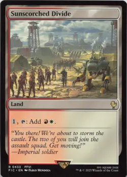 Sunscorched Divide R Commander: FINAL FANTASY 433 NM MTG - Image 1