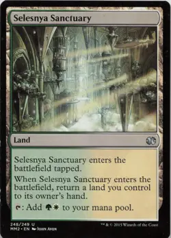 Selesnya Sanctuary U Modern Masters 2015 248 LP-MP MTG - Image 1