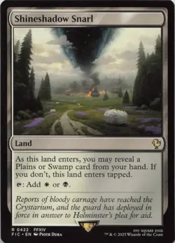 Shineshadow Snarl R Commander: FINAL FANTASY 422 NM MTG - Image 1