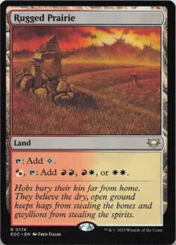 Rugged Prairie R Commander: Edge of Eternities 174 NM MTG - Image 1