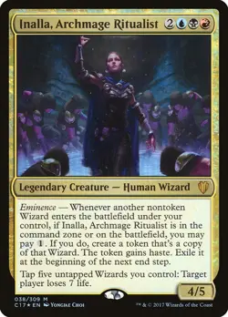 Inalla, Archmage Ritualist [Commander 2017] - Image 1
