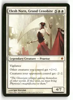 Magic The Gathering New Phyrexia 9 Elesh Norn, Grand Cenobite M NM - Image 3