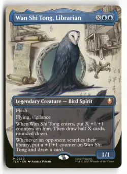 MTG Avatar: The Last Airbender 320 Wan Shi Tong, Librarian (Borderless) - Image 3