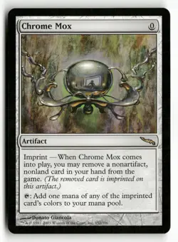2003 MTG Magic Mirrodin 152/306 Chrome Mox - Image 1