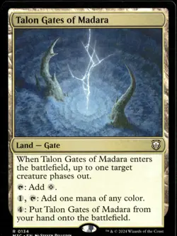Magic The Gathering Commander: Modern Horizons 3 134 Talon Gates of Madara R NM - Image 1