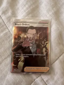 Pokemon TCG Boss's Orders Rebel Clash 189/192 Holo Full Art - Image 1