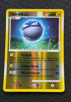 Voltorb - Pokemon TCG Rising Rivals Reverse Holo NM/LP SH3 - Image 1
