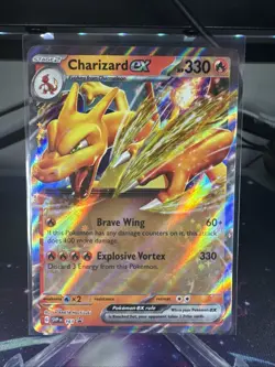 Pokemon TCG Charizard EX SVP 161 Black Star Promo Ultra Rare NM Condition - Image 1