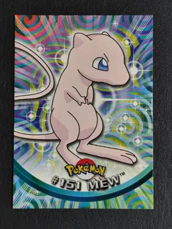 Pokemon Mew Topps #151 Non Holo Excellent - Image 1