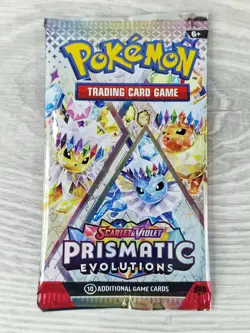 Pokemon TCG - Prismatic Evolutions Booster Packs (x4) Full Art Set SEALED - Image 4