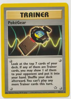 POKEGEAR 88/111 RARE NEO GENESIS POKEMON LP - Image 1