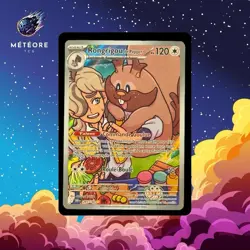 Carte Pokemon Rongrigou De Pepper 205/182 EV10 Rivalites Destinees FR Neuve - Image 1