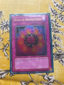 Yu-Gi-Oh! TCG Ring of Destruction Kaiba DPKB-EN036 1st Edition Ultimate Rare - Image 1