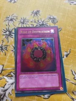 Yu-Gi-Oh! TCG Ring of Destruction Kaiba DPKB-EN036 1st Edition Ultimate Rare - Image 2