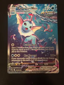 Vaporeon VMAX - Holo Promo SWSH: Sword & Shield Promo Cards SWSH182 NM - Image 1