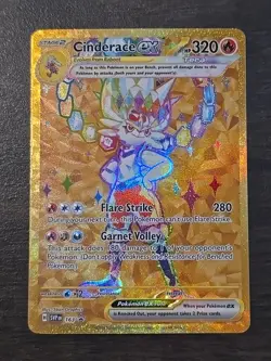Cinderace ex 163 Sv: Scarlet & Violet Promo Cards Holo - Sealed - Image 1